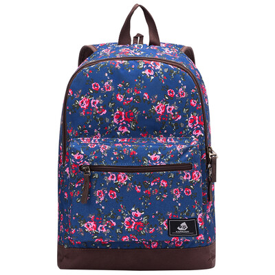 

New Beauty&39s Kamili Long Kamiliant River small fresh floral warm winter shoulder bag cute female student bag 41Q 30001 dahlia printing