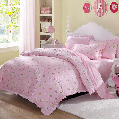 

Meng Jie baby  · J BABY bed sets of girls bedding bedding cotton printing three-piece 12 meters bed Nina Princess 150 200cm