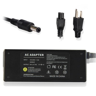 

90W 19V 4.74A AC Adapter Charger for Toshiba Laptop Adapter US Plug