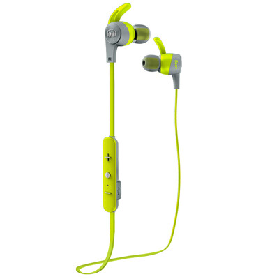 

Монстр (монстр) iSport Достичь BT любят спорт беспроводную гарнитуру Bluetooth с телефоном гарнитура вкладыши гарнитура уха спортивные наушники пробежки зеленый
