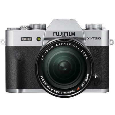

Fuji FUJIFILM X-T20 XF 18-55 micro single electric machine silver 243 million pixel XT20 folding touch screen 4K