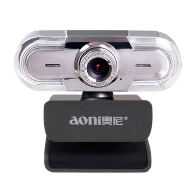 

Aoni aoni C30HD1080P wide-angle high-definition computer TV live video conference camera gray