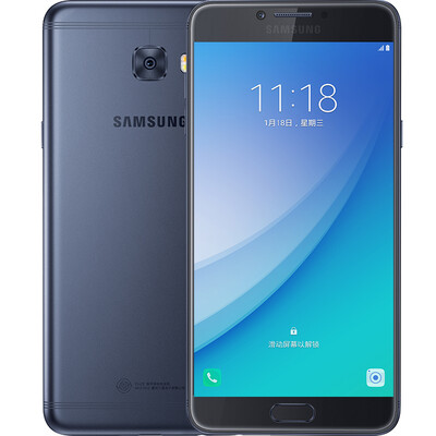 

Samsung Galaxy C7 Pro (C7010) 4GB + 64GB Cang синий мобильный Unicom Telecom 4G мобильный телефон двойной карточки двойной режим ожидания