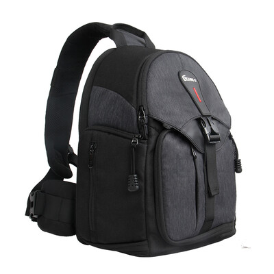 

Rimma EIRMAI D2820 upgrade models SLR camera bag Canon Nikon photography bag shoulder diagonal waterproof shockproof backpack black