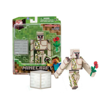 

Minecraft (three-dimensional spell) model assembled gifts children's building blocks doll toy iron puppet