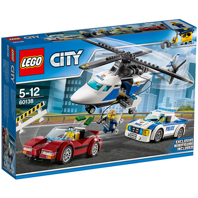

LEGO серия городов 5-12 лет город противопожарные игрушки 60106 Детские игрушечные блоки