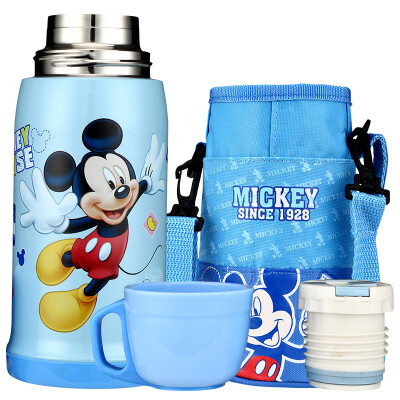 

Jingdong Supermarket] Disney (Disney) Insulation Cup Princess 460ML children's vacuum student insulation kettle HM1909-3 to send diving cup sets