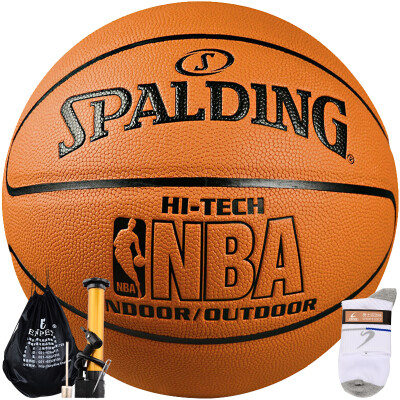 

Spalding 7-4418 Graffiti Series PU Blue Ball indoor and outdoor basketball