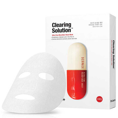 

Dr.Jart +) Microcrystalline cleaning repair pill mask 27g * 5 tablets / box (white red pills, cleansing sedative, whitening skin, improve wrinkles