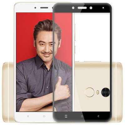 

Pizza millet red rice note4 tempered film / red rice note4x high edition full-screen full coverage tempered glass film mobile phone film black