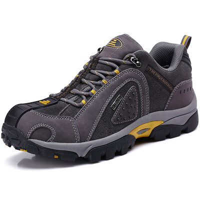 

TFO climbing shoes outdoor high shock absorber breathable comfortable low to help leather climbing shoes 842728 male carbon gray 41