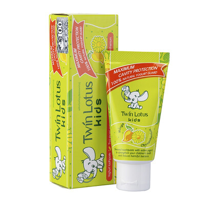

Shuang Lian (TwinLotus) Yuru tooth tooth toothpaste 50g (mango & wild chrysanthemum) (Thailand imported