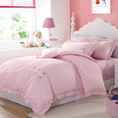 

Meng Jie baby  · JBABY bedding suite princess cotton printing three-piece 12 meters bed Linda dance 150 200cm