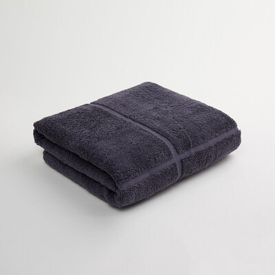 

LENCIER LENCIER bath towel home textile five-star hotel cotton Japanese bath towel creative can be cut cotton plain bath towel possession blue 355g 145 70cm