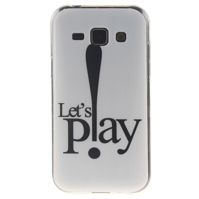 

Lets Play Pattern Soft Thin TPU Rubber Silicone Gel Case Cover for SAMSUNG Galaxy J1