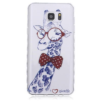 

Giraffe Pattern Soft Thin TPU Rubber Silicone Gel Case Cover for SAMSUNG GALAXY Note 5