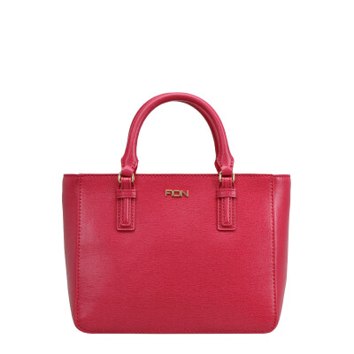 

FION / FEI ANNY handbag female leather zipper shoulder bag solid color fashion box box female bag FAAFRFC001REDRED01 red