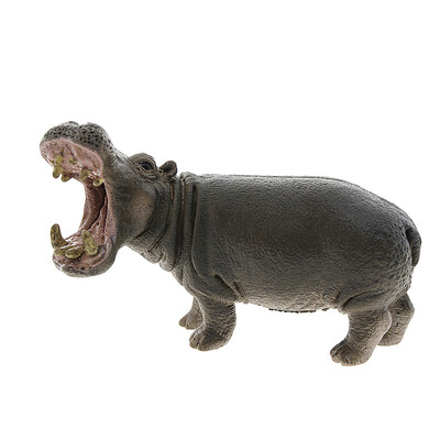 

Si Le Schleich Немецкие бренды игрушки ручной работы цвет краски дикие животные моделирование модели животных 3-летние дети головоломки ранние учебные пособия - Hippo SCHC14681
