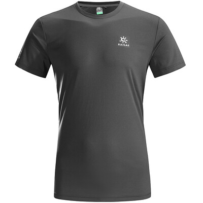 

Kailas (Kailas) круглая шея футболка Slim с короткими рукавами спортивный пот дышащая стрейч быстросохнущая сплошные цветные модели KG710429 мужские модели темно-серый XXXL