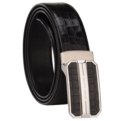 

Giovanni Valentino (GIOVANNI VALENTINO) men's belt business casual leather leather belt leather belt simple buckle 8143641410 black