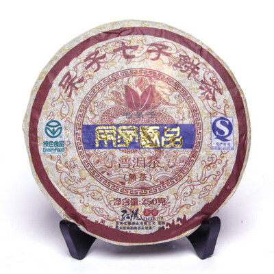

Dr. Pu Erh Tea Королевский суд Высший сорт Пуэр Пуэр Pu-erh Торт, приготовленный 2010 250г Спелый
