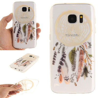 

Colorful Windbell Pattern Soft Thin TPU Rubber Silicone Gel Case Cover for SAMSUNG GALAXY S7