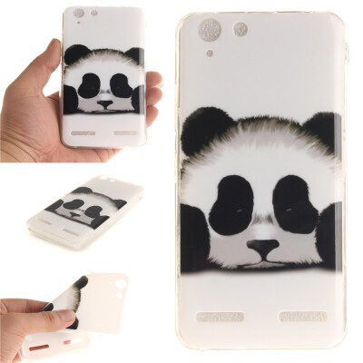 

Panda Pattern Soft Thin TPU Rubber Silicone Gel Case Cover for Lenovo VIBE K5