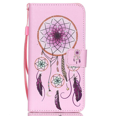 

Pink Bell Design PU Leather Flip Cover Wallet Card Holder Case for IPOD TOUCH 5 6
