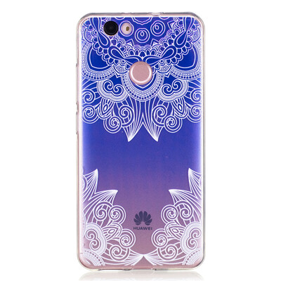 

Purple Butterfly Pattern Soft Thin TPU Rubber Silicone Gel Case Cover for HUAWEI Nova