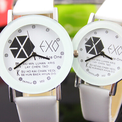 

Watches men and women students fashion needle buckle round men and women business fashion couple table YZL0520TH-3