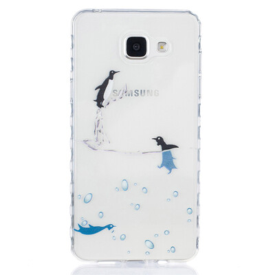 

Small dolphins Pattern Soft Thin TPU Rubber Silicone Gel Case Cover for SAMSUNG GALAXY A5 2016A510