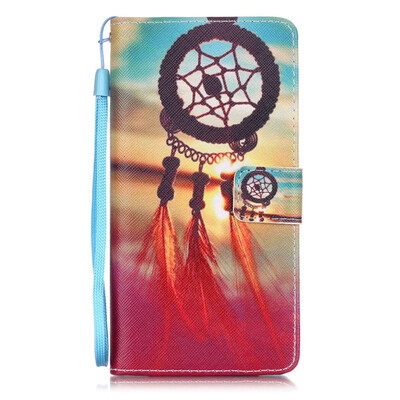 

Dreamcatcher Дизайн Кожа PU откидная крышка карточки бумажника держатель случая для HUAWEI P9LITE