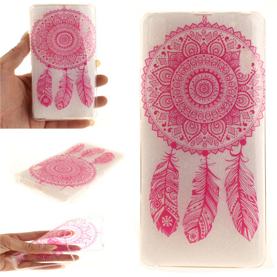 

Rose wind chimes Pattern Soft Thin TPU Rubber Silicone Gel Case Cover for Lenovo K3 Note/A7000