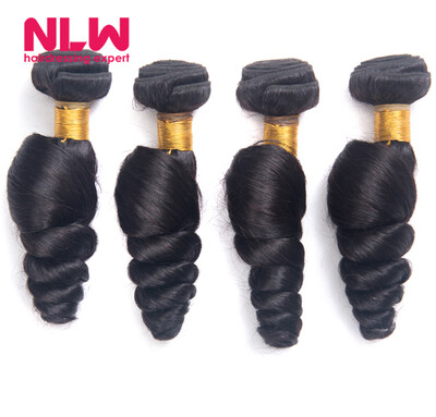

Bouncy Top Quality N.L.W. Products Brazilian Virgin Hair Loose Wave 5 Bundles 8A Unprocessed Free Shipping Full and Thick