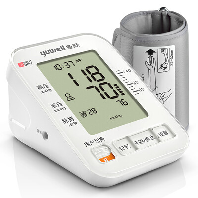 

yuwell Upper Arm Blood Pressure Monitor with Cuff That Fits Standard&Large Arms Intelligent Pressurized Irregular Heartbeats