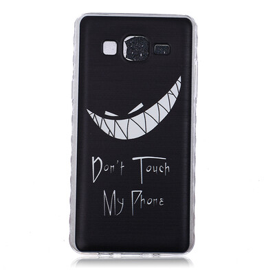 

Bad laugh Pattern Soft Thin TPU Rubber Silicone Gel Case Cover for SAMSUNG GALAXY On5 G550