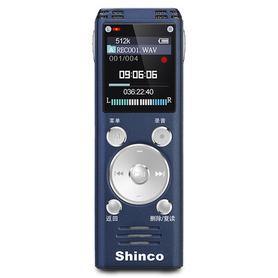 

Shinco F1 16G recording pen professional no screen silent encryption anti-theft recording monitor micro-HD remote noise reduction mini MP3 player black