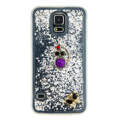 

Dynamic Quicksand Glitter Liquid Soft TPU Case Cover For SAMSUNG S5