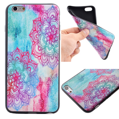 

Colorful Pattern Soft Thin TPU Rubber Silicone Gel Case Cover for IPHONE 6 Plus6S Plus