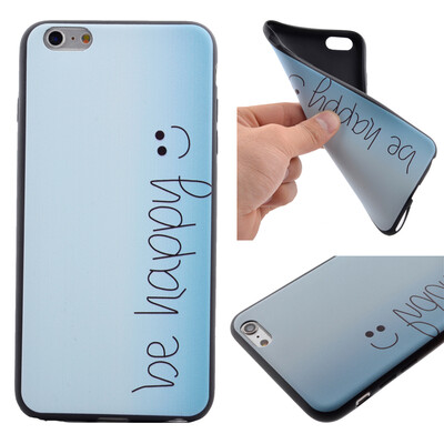 

Happy Pattern Soft Thin TPU Rubber Silicone Gel Case Cover for IPHONE 6/6S