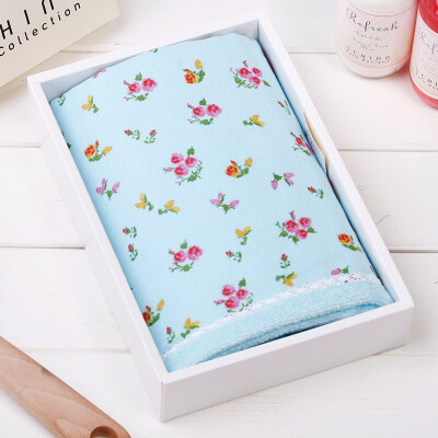 

Japan Uchino UCHINO elegant rose 1 a towel gift box cotton quality gauze material elegant elegant P pink 265 183 6cm