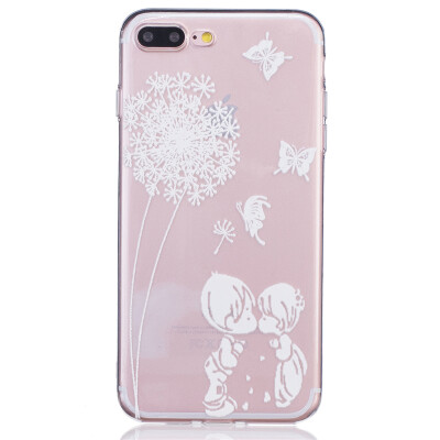 

Child Dress girl Pattern Soft Thin TPU Rubber Silicone Gel Case Cover for IPHONE 7 Plus