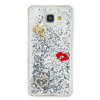 

Динамический Quicksand Блеск наливные Мягкая ТПУ чехол для SAMSUNG A510