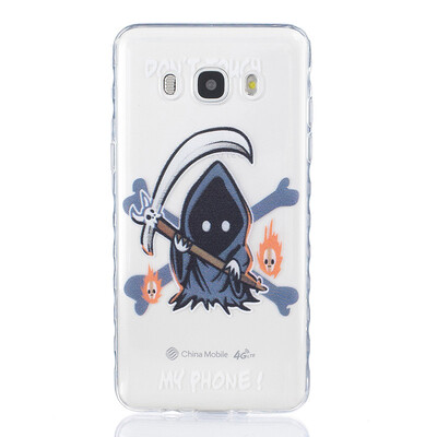 

Grim Reaper Pattern Soft Thin TPU Rubber Silicone Gel Case Cover for SAMSUNG Galaxy J5 2016J510