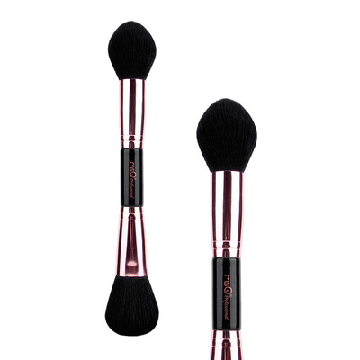 

MSQ Rose Gold Double Head Powder Brush Scatter Brush blush Brush Double Head Brush Makeup Makeup Tool