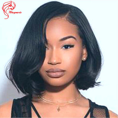 

Hesperis Top Quality Brazilian Virgin Hair Short Bob Hair Cuts Full Lace Human Hair Wigs Lace Front Human Hair Wigs Short Bob Wig