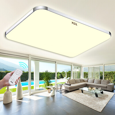 

Jingdong Supermarket] TCL LED Ceiling Light Coola 72W Promise Dimming Office Conference Room Bedroom Lighting Fixture Square 930 * 650mm 20-25