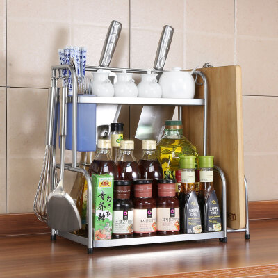 

Twilight House Kitchen Double Shelf Drain Tilt Shelf Tune Cutter Knife Kitchenware Chopsticks Cylindrical Tube Double Rack ZM3372A