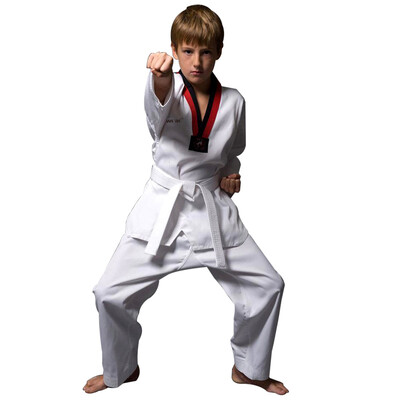 

Deweyke Road Taekwondo подходит для взрослых детей мужские и женские модели новичка taekwondo одежда профессиональная одежда для одежды 130 размер