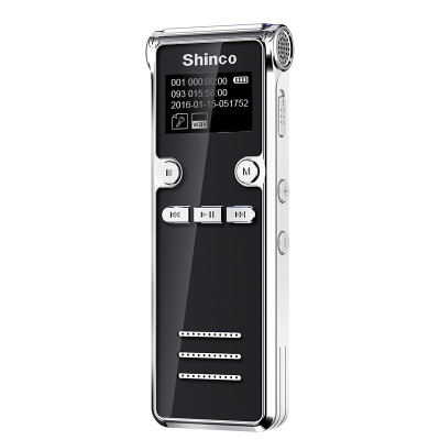 

Shinco F1 16G recording pen professional no screen silent encryption anti-theft recording monitor micro-HD remote noise reduction mini MP3 player black